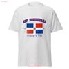 República Dominicana Quisqueya La Bella T Shirt Vintage Washed Homme Fashion Comfortable Breathable Stretched Slightly