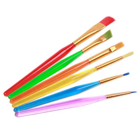 

6 шт. многоцелевые ручки для украшения торта помадкой кремовые тонирующие кисти инструмент