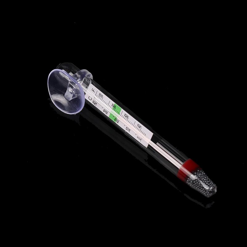 1Pc Aquarium Fresh/Salt Fish Thermometer 3D Digital Fish Tank Electronic Temperature Measurement Fish Tank Temp Meter
