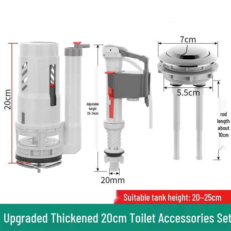 YouShu Toilet Inlet and Drain Valve Set