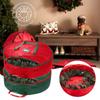 PE Wreath Storage Bag On Christmas Anti-foulings Portable Garland Storage Bag For Festival Christmas Tree Decor Organizer