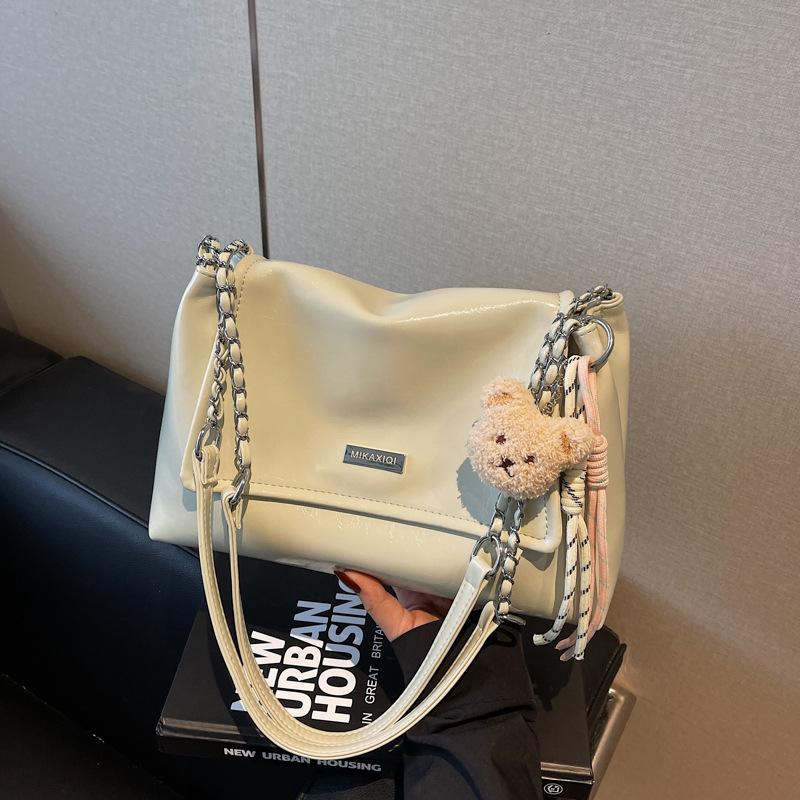 Leisure Work Commuter Bag Women's Large-capacity New Versatile Chain Shoulder Bag Fashion Tote Bag