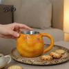 Solar System Themed Mug 300ml 3D Planet Coffee with Stainless Steel Liner, Realistic Relief Water Sci-fi Style Drinker Cup, The Earth/Moon/Sun