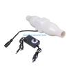 Y5GD Ventilation Boosters Fan 12V PVC Inline Air Extractors with Adapter Connectors for Greenhouse Basement Kitchen Airflows