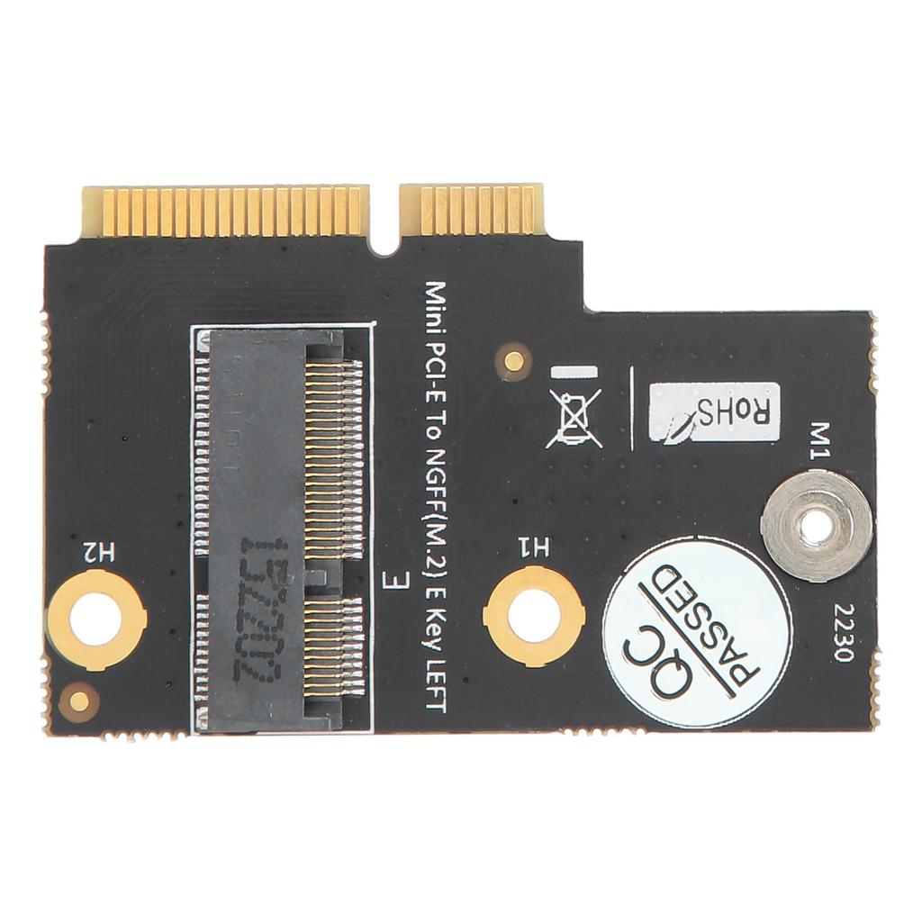 M.2 NGFF Key E to LowProfile Mini PCIE Adapter Converter Wifi for intel AX200 Lenovo Y510P