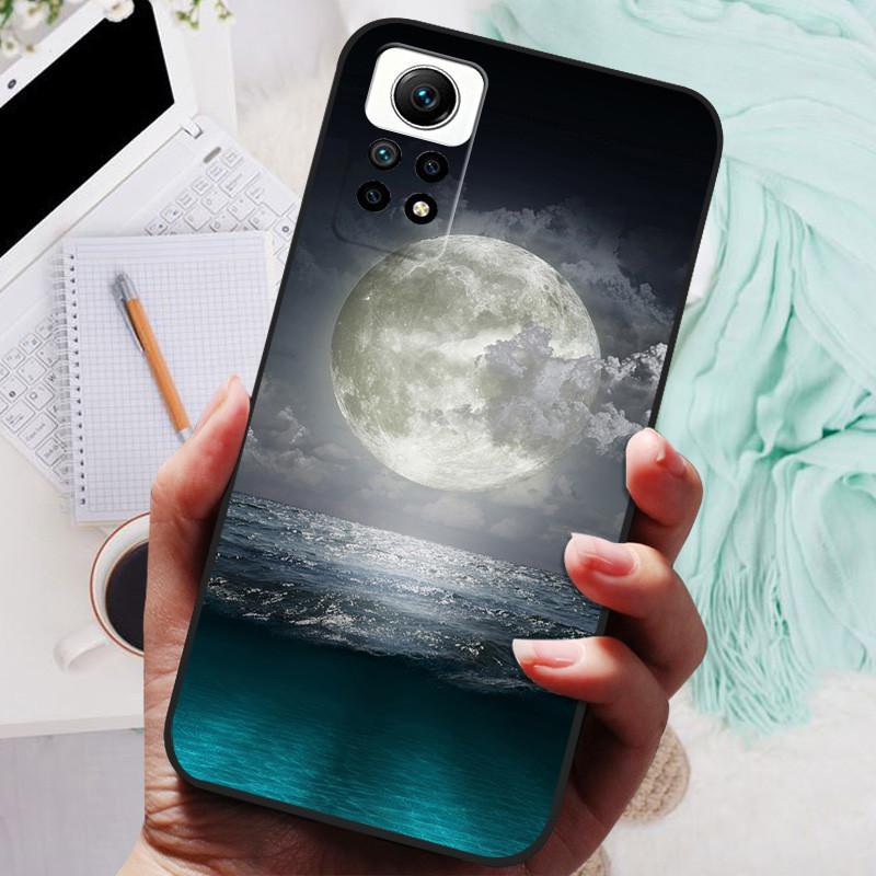 Cover For Redmi Note 12 Pro 4G Case Silicone Painted Soft Protective Black Coque For Xiaomi Redmi Note12 Pro 4G NFC Cartoon TPU