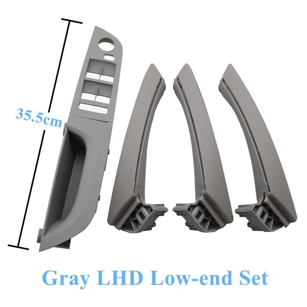 LHD Top Quality Interior Plastic Door Pull Handle with Cover Trim Full Set For BMW 3 Series E90 E91 316 318 320 325 328i