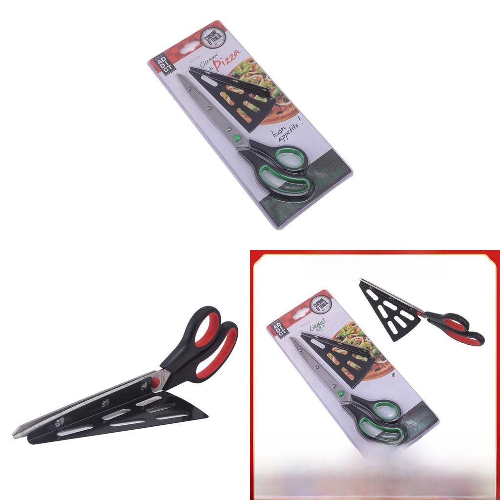 Kitchen Stainless Steel Pizza Cutter 2in1 Detachable Kitchen Scissors For Home Cooking And Baking