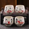 Ru Kiln Master Cup Kung Fu Teacup Tea Tasting Cup Household Tea Drinking Cup Company Activities Store Opening Gifts