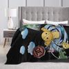 Coperta Morbida Calda Wobbly Life Coperta Plaid Peluche per Bambini Coperta Novelty per Divano Sedia Copri Letto in Flanella Copri Letto Divano