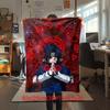 Japanese anime cartoon NARUTO famous Uzumaki Naruto blanket soft home furnishing nap decoration four seasons warm Sherpa blanket B12