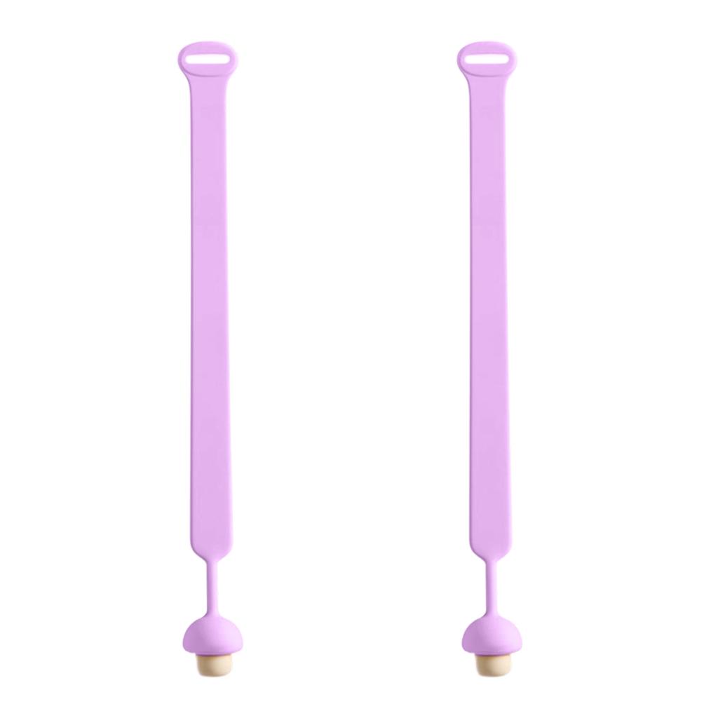 2Piece Adjustable Toilet Lid Lifter Ergonomic Sanitary Handle For Effortless Cleaning