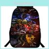Vibrant Five Nights At Freddy's Backpack With Anime Pattern For Kids And Students