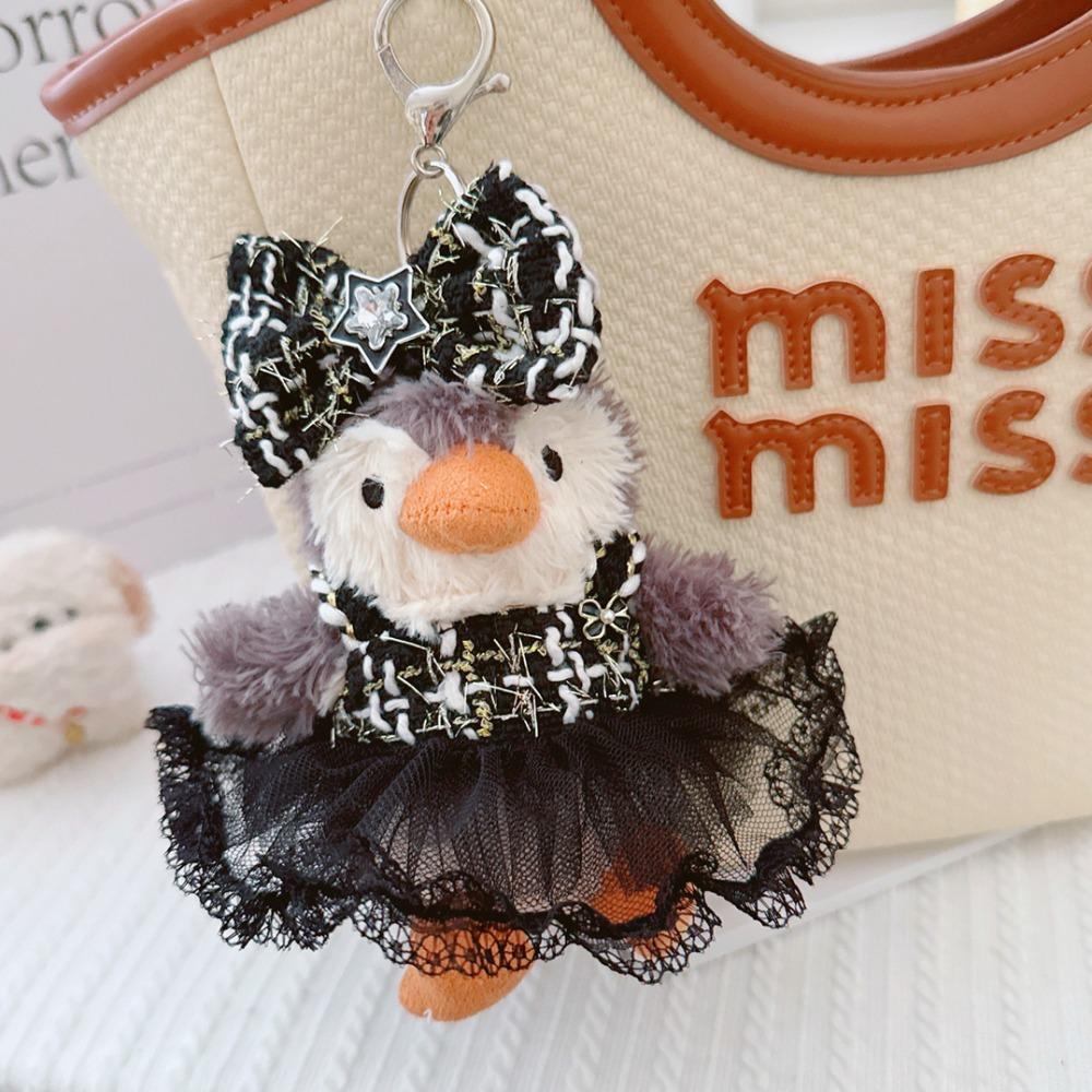 Handmade 17cm Labubu Pendant Clothes Suspender Dress Plush Dolls Clothes 17cm Labubu