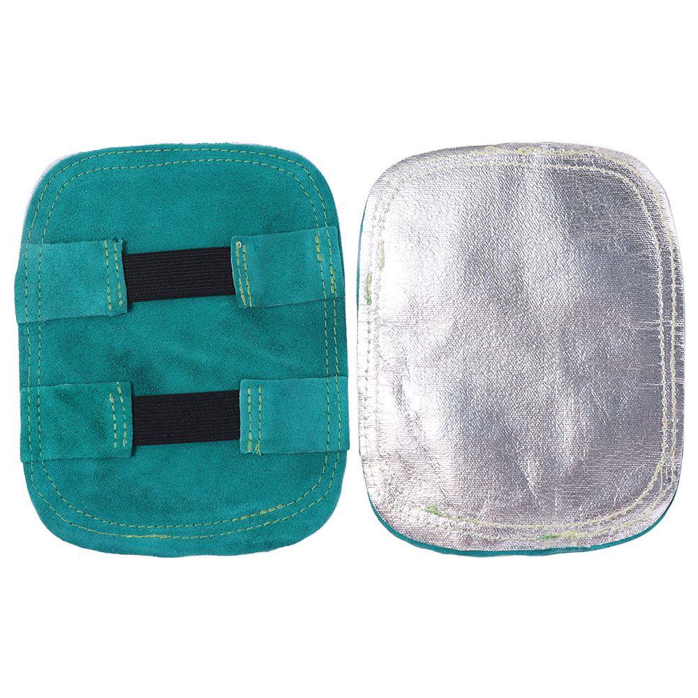 Hitzebeständige Schweißhandschuh-Polsterung, feuerfest, bequem, aluminisierte Rückseite, Schweiß-Handpolster, Aluminiumfolie, Verdickung
