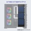 XPG INVADER X Pillarless Tempered Glass Showcase-Type Mid-Tower Cabinet, White INVADERXMTWOF-WHCWW-A