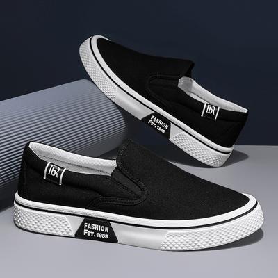 Canvas Slipper Sommer Neu Herren Casual Täglich Vielseitig Sportlich Atmungsaktiv Flache Sohle Schuhe Herrenschuhe