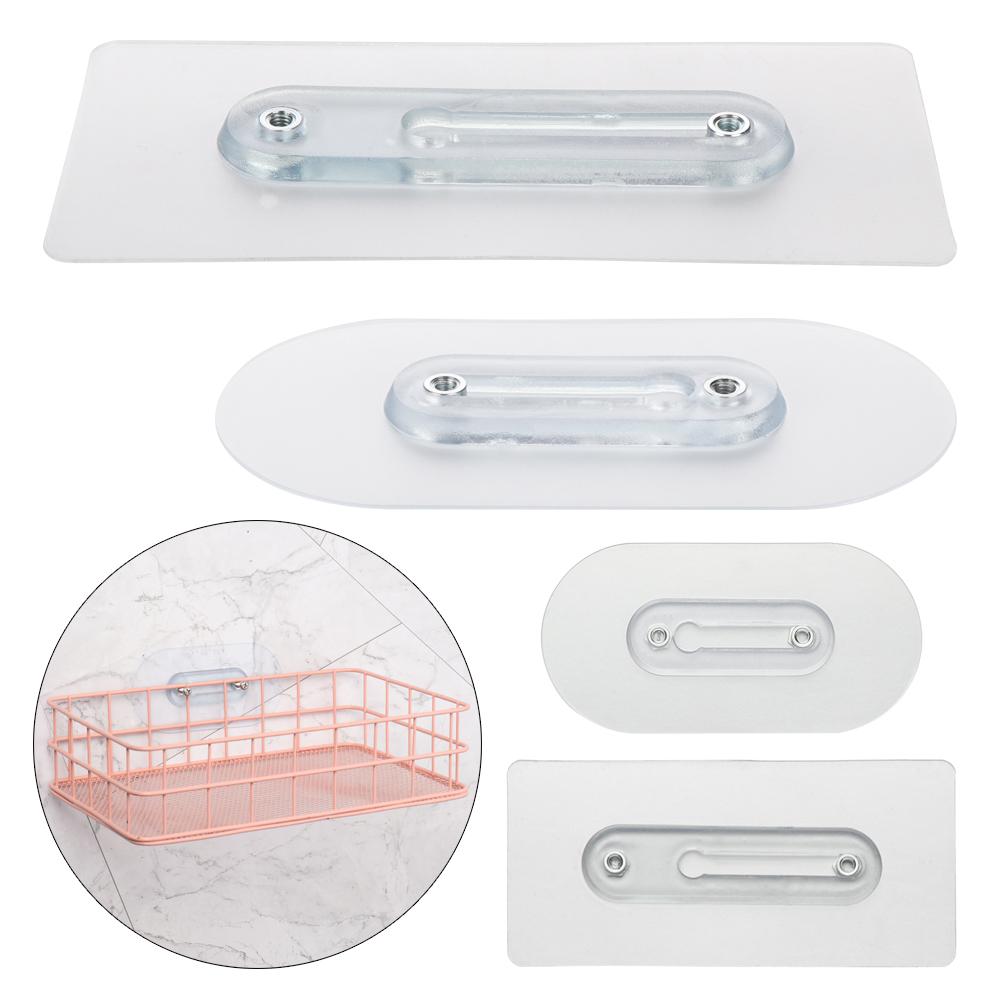 Universal Strong Adhesive Nail Wall Hook Non-Trace Nut And Screw Stickers No Drilling Photo Frame Kitchen Bathroom Holders Durab
