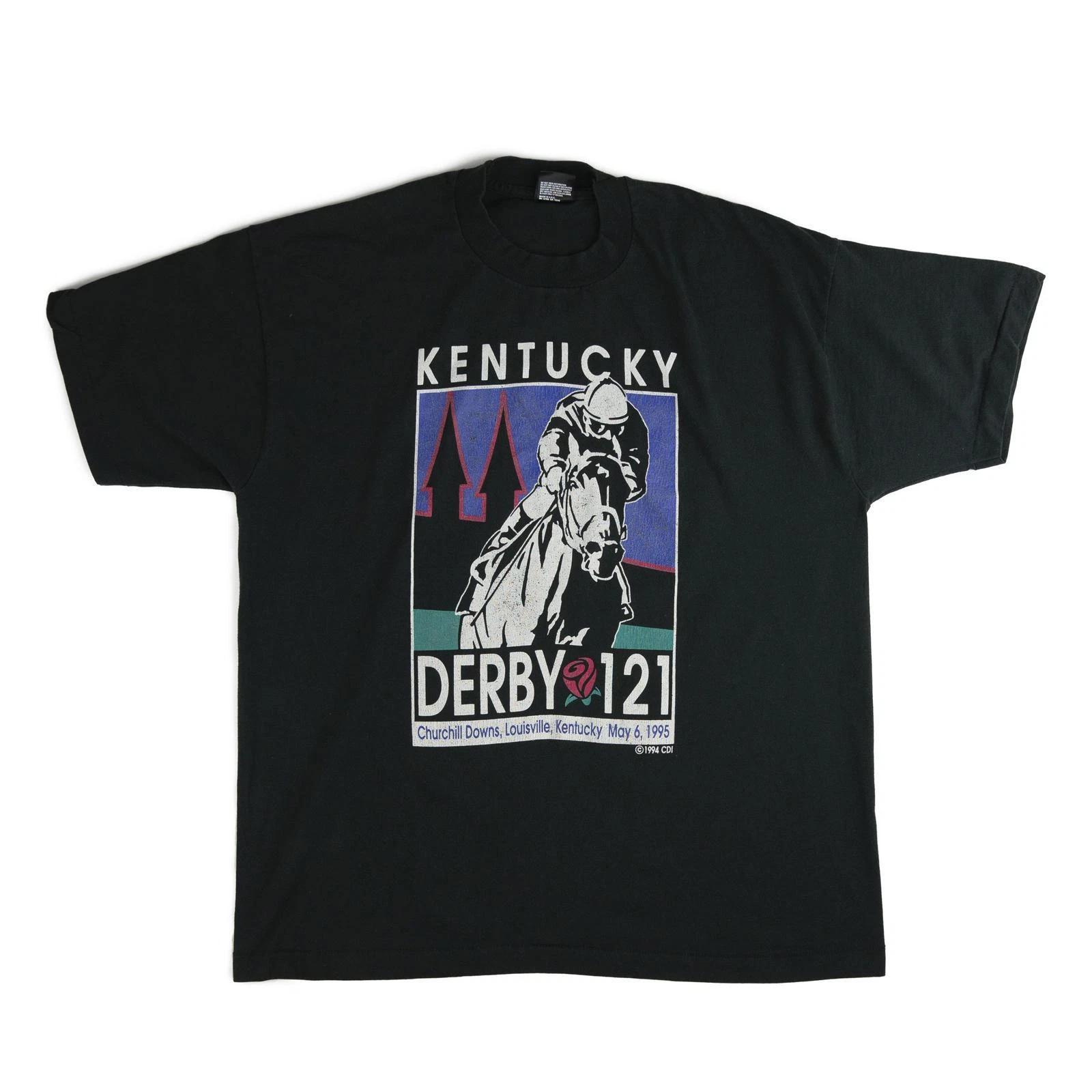Vintage 1995 Kentucky Derby Tee Shirt L