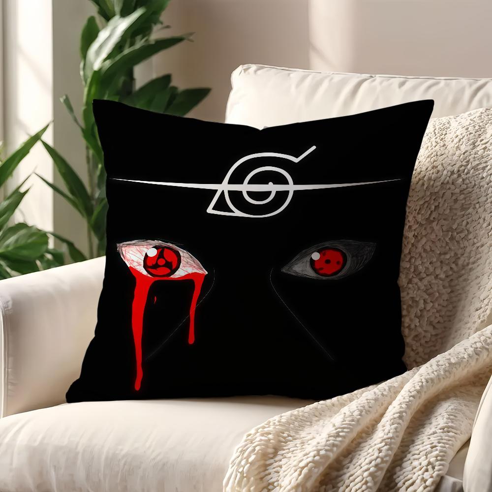 Funny NNarutoS eye cushion cover For Pillow Printing Sofa Decoration Home Car Room Coffee Shop Office Nordic Simplicity