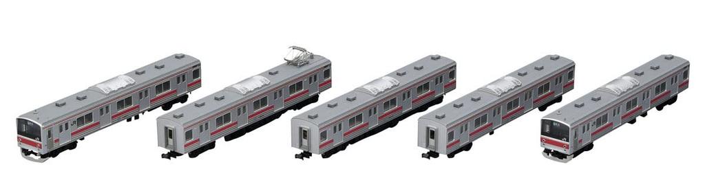 TOMYTEC TOMIX N Gauge JR 205 Series Commuter Train Early Line Basic Set 98442 Railway Model Train Car/Keiyo
