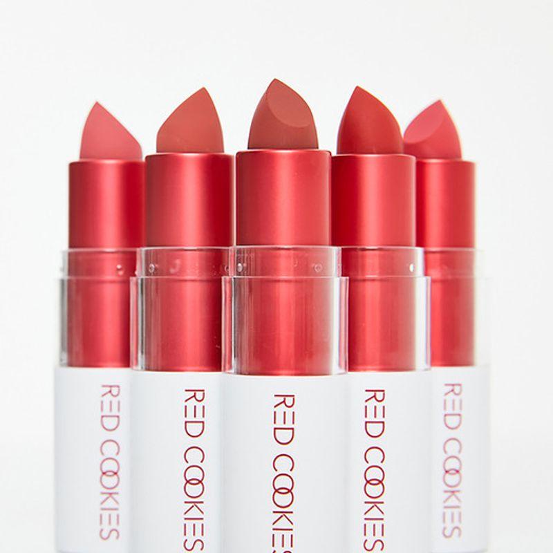 Губная помада RED COOKIES Marshmallow Powder Lipstick 3,5 г A6 Orange Sherbet