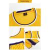 James Jersey No. 23 Lakers Children's Basketball Uniform Set