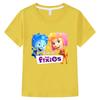 The Fixies 100% Cotton Children New Tees Funny Cartoon Print T-Shirt Girls Baby Boys Short Sleeve Kids Tops Anime T-shirts Summer Clothes