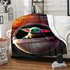 1pc Star Wars Printing Blanket - Soft, All-Season Throw for Office Blanket, Personalized Gift with Adorable Cartoon Design