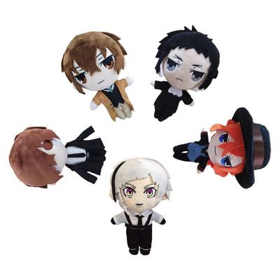 8" Anime Bungo Stray Dogs Dazai Osamu Nakahara Chuya Nakajima Plush Doll Stuffed