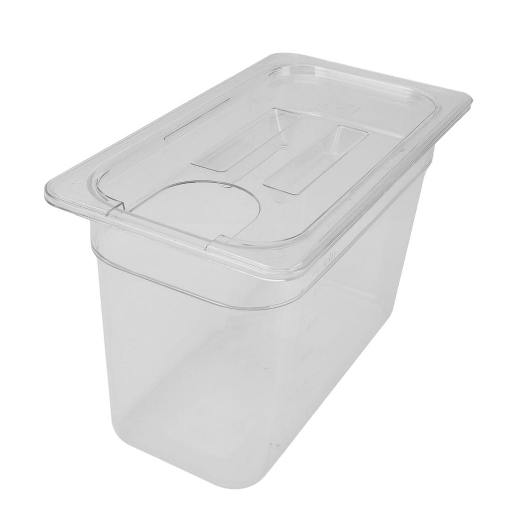 Clear Slow Cooking Container 6.9L Low Temperature Slow Cooker Storage Case Transparent Low Temperature Cooking Case for