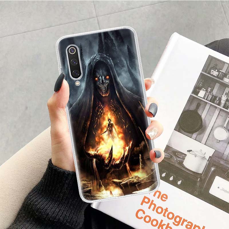 Skull Skeleton Grim Reaper Phone Case For Xiaomi Redmi Note 13 14 15 Pro Plus 12S 12 14S 11S 11E 10 10S 11 11T 5G 4G Cover Coque