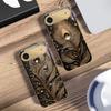 Złote Pióro Klejnot Dla IPhone 17Pro Max 16 17 Pro 15 Pro 14 13 Plus 12 Mini 11Pro Max XR 16E 17Air Złote szklane etui na telefon