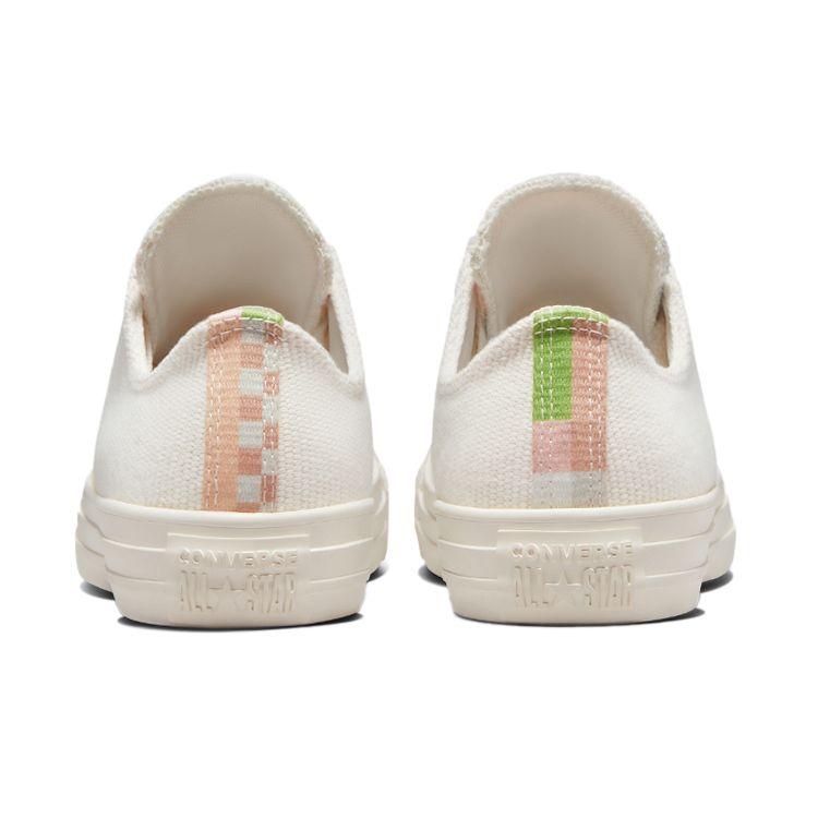 Converse Chuck Taylor All Star Low Crafted Abstract Stripes Women Sneakers Cream Egret Indigo-Oxide 572703C