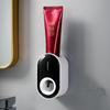Wall Mount Automatic Toothpaste Dispenser Bathroom Accessories Set Toothpaste Squeezer Dispenser Bathroom Toothbrush Holder