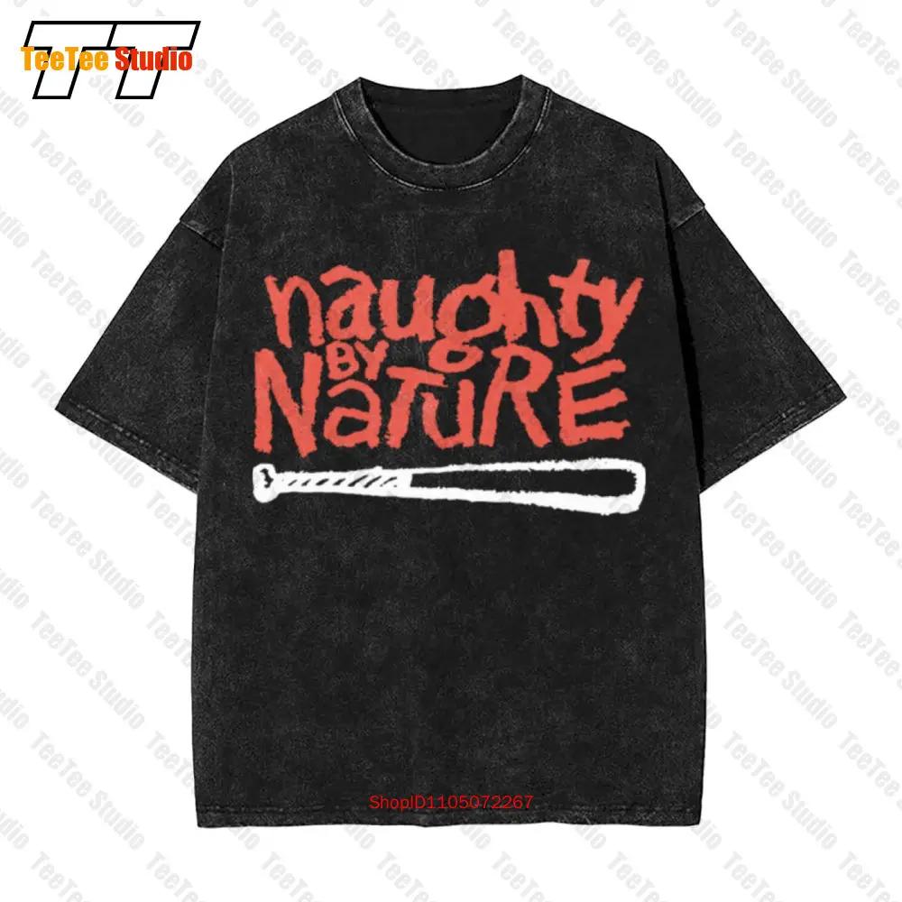 New Limited Naughty By Nature Red Logo Vintage Oversized TShirt S S
