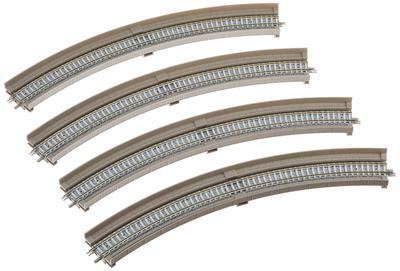 TOMIX N Gauge Viaduct PC Rail HC354-45-PC F Set of 4 1874 Model Railway Supplies