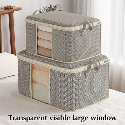 Large Capacity Quilt Storage Bag, Organizing Bag For Clothes And Luggage