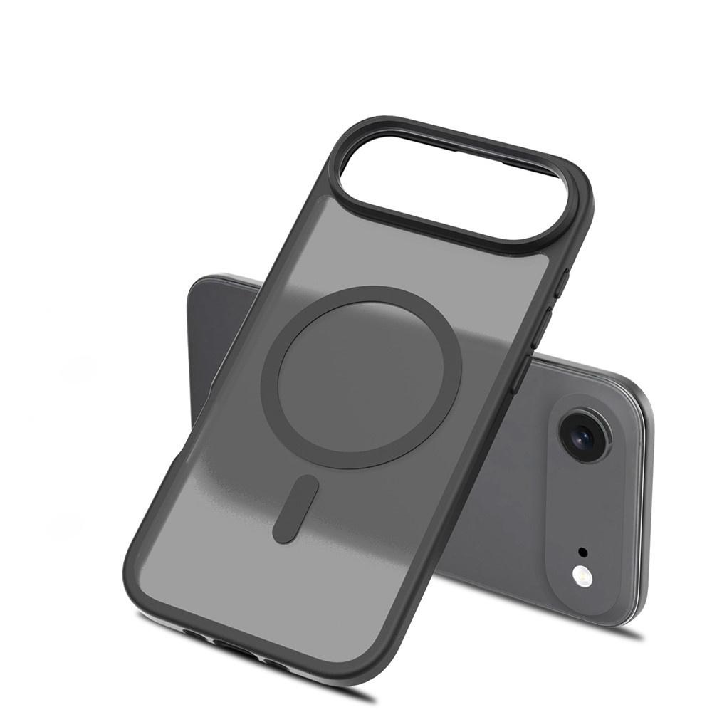 iPhone Air Case Set, Matte Case, for MagSafe, Matte Black + Screen Protector