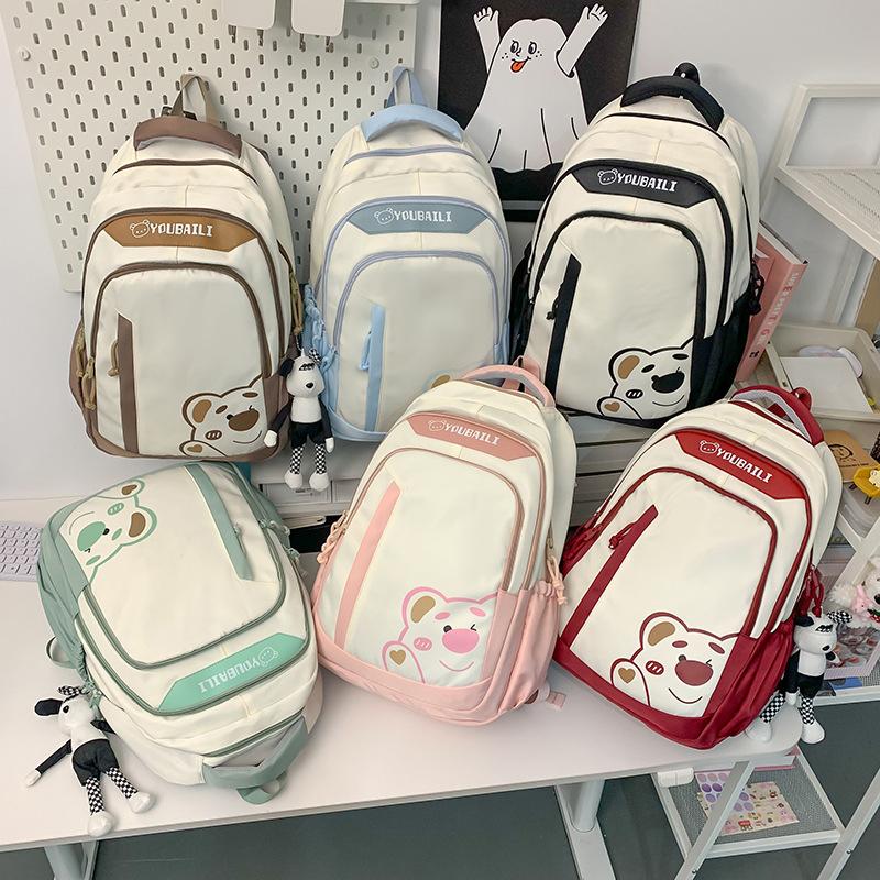 Мультяшный студенческий школьный рюкзак большой вместимости — фото 6