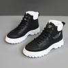 Winter Women High Top Velvet Platform Sneakers Korean Style Warm Comfortable Fashion Casual Shoes