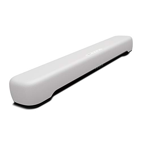 Yamaha Compact Soundbar SR-C20A(W) 60cm Wide PC Gaming Speaker, Bluetooth Compatible, for TVs, Computers, and Smartphones, White