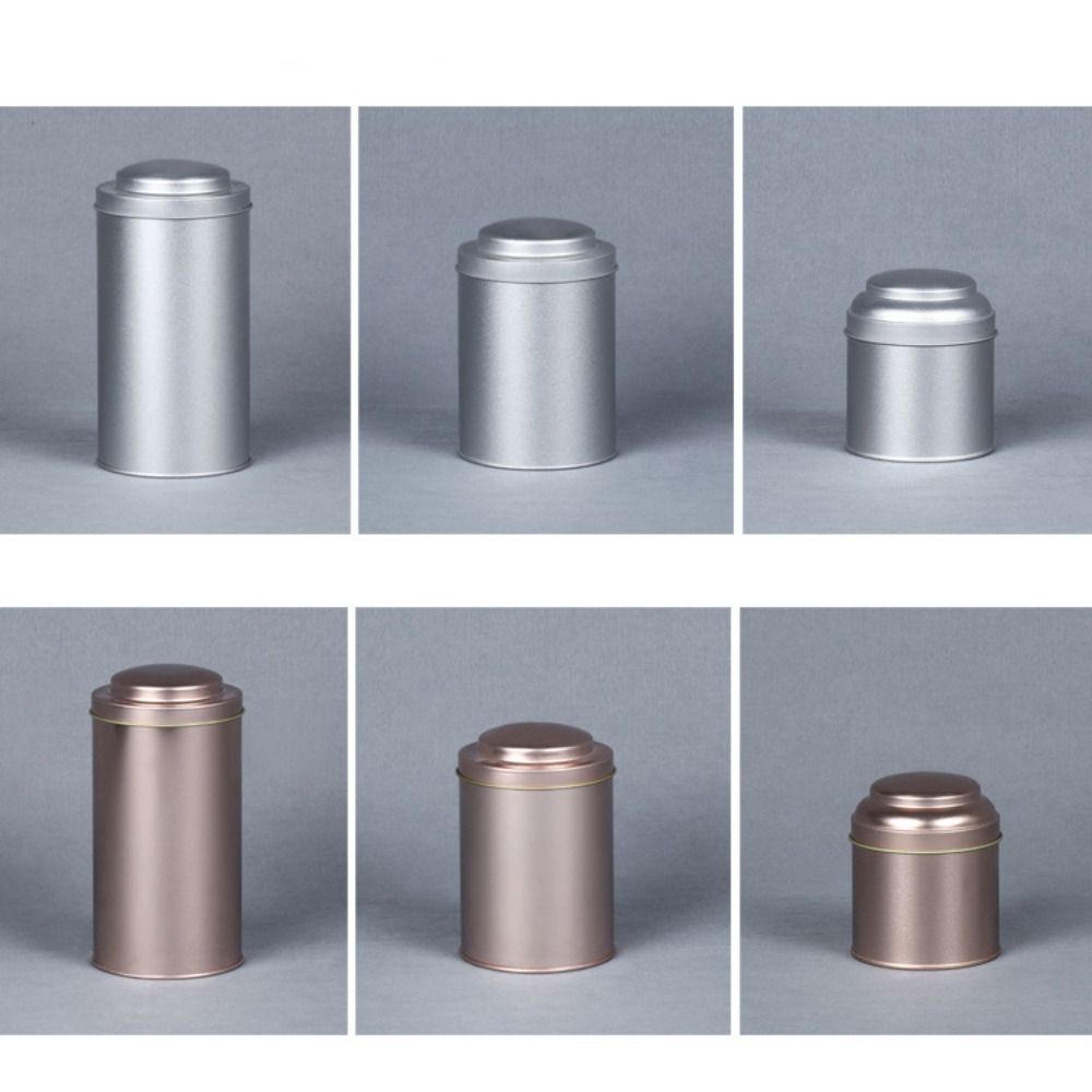 Sealed Double Lid Tea Can Portable Jar Creative Gift Tea Tin Containers  Green Tea