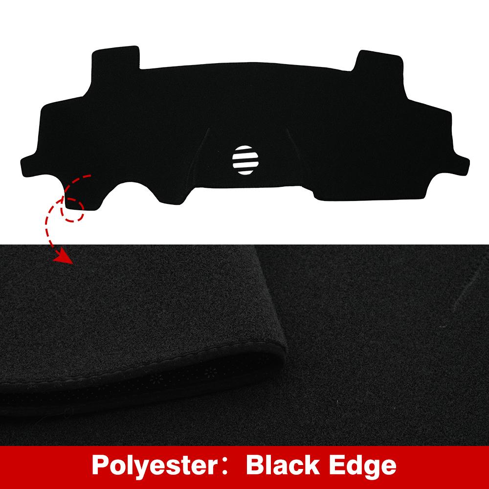 

For Peugeot 107 /Citroen C1/ Toyota Aygo 2005-2014 06 07 08 09 10 11 12 13 Dash Mat Carpets Car Accessories Left hand drive чорний
