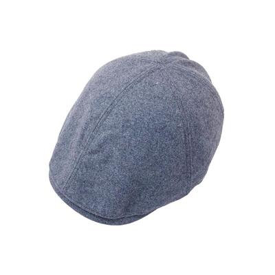 Oversized Wool Hunting Cap for Middle-aged Men with Large Heads, 100% Wool