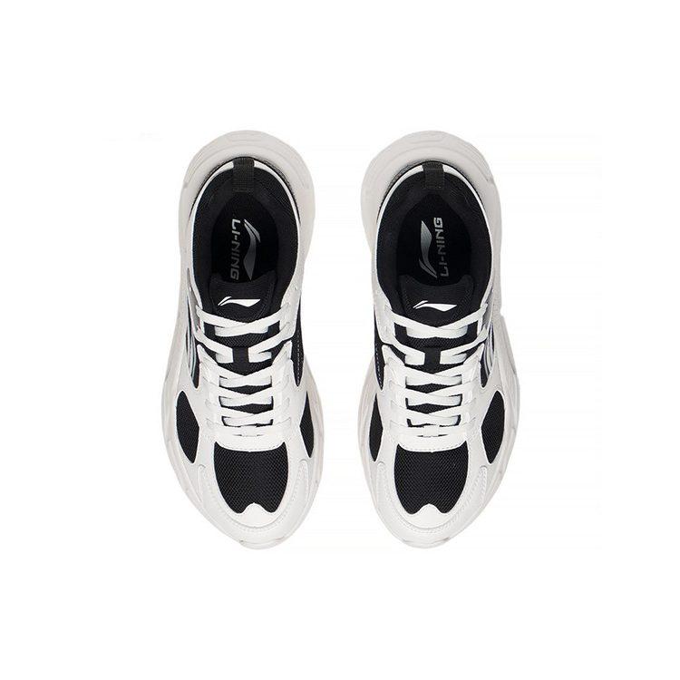 Li Ning Comfortable Textile, Synthetic Leather Cushioning Slip Resistant Abrasion Resistant Low top Running Shoes ARSS058-3