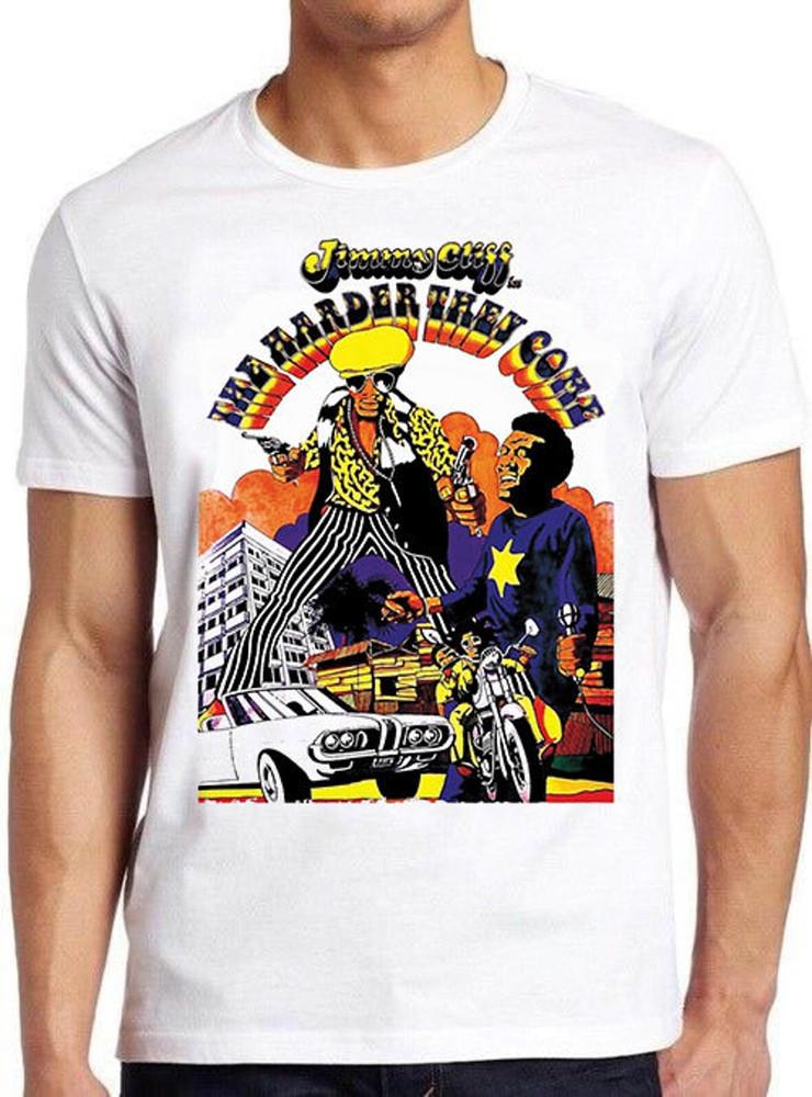 The Harder They Come T Shirt Gift Retro Cool Top Tee Unisex Shirt Unisex T-Shirt L