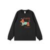 Trendy Cartoon Puppy Couple Long-Sleeve T-Shirt - Retro Autumn/Winter Style