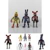 Captivating 19cm Fnaf Five Nights At Freddy's 6pcs Collection Action Figures For Enthusiasts