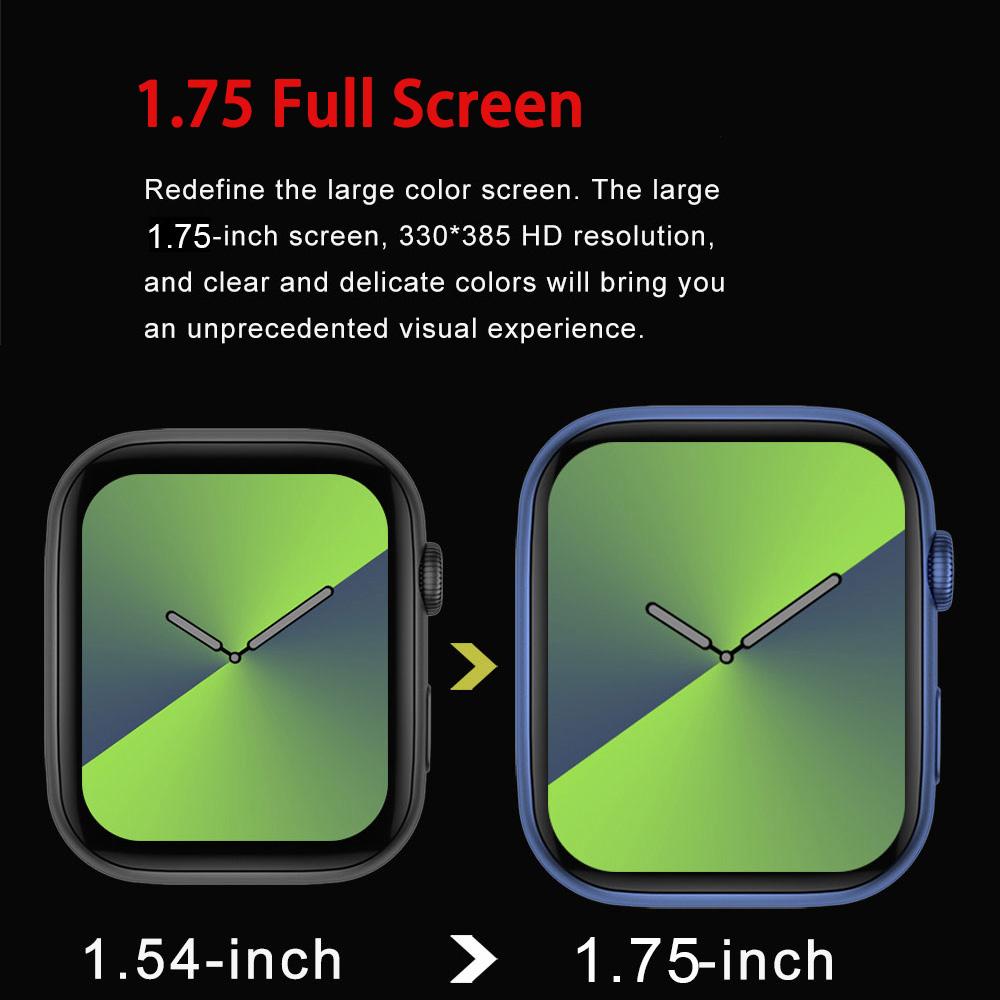 696 Hw22 Smartwatch Series 6e 1.75 Inch Full Hd Screen Bluetooth Call Diy Watchfaces Smart Watch Fitness Clock For Androis Ios